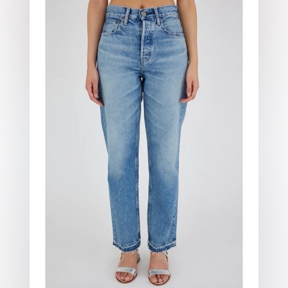 MOUSSY Waipio Wide Straight Jeans, Japanese Denim, Sz 26 - Picture 1 of 13